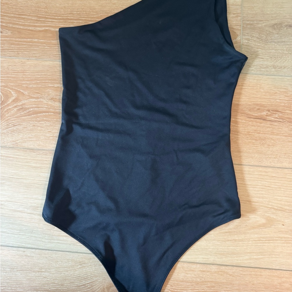 Abercrombie & Fitch Black Bodysuit One Piece